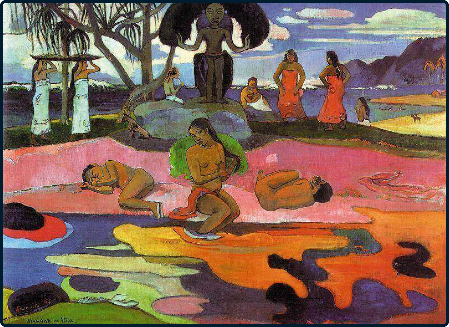 Jour De Dieu Paul Gauguin 1