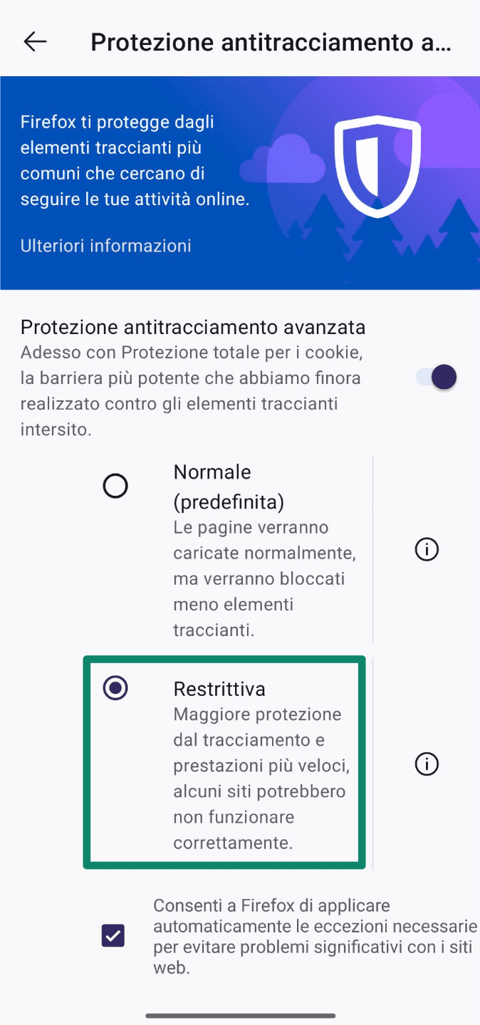 Make Sure Strict Is Selected It