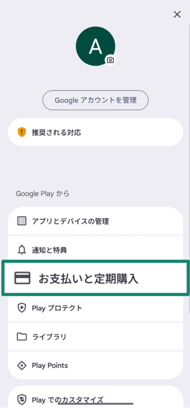 Select Payments Subscriptions Ja