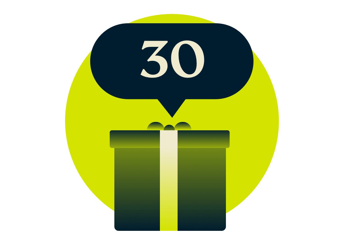 Du och din vän får båda 30 dagars gratis VPN-tjänster.
