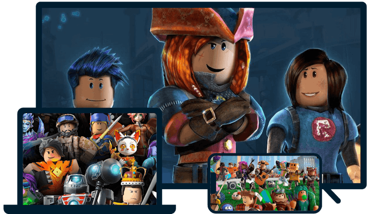 Roblox บนอุปกรณ์หลากหลายชนิด