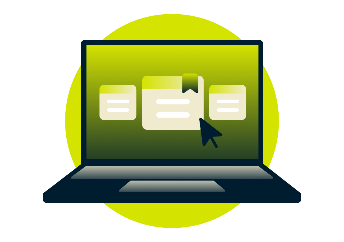 Kannettavan tietokoneen näyttö, jossa on valikoima VPN-paketteja.