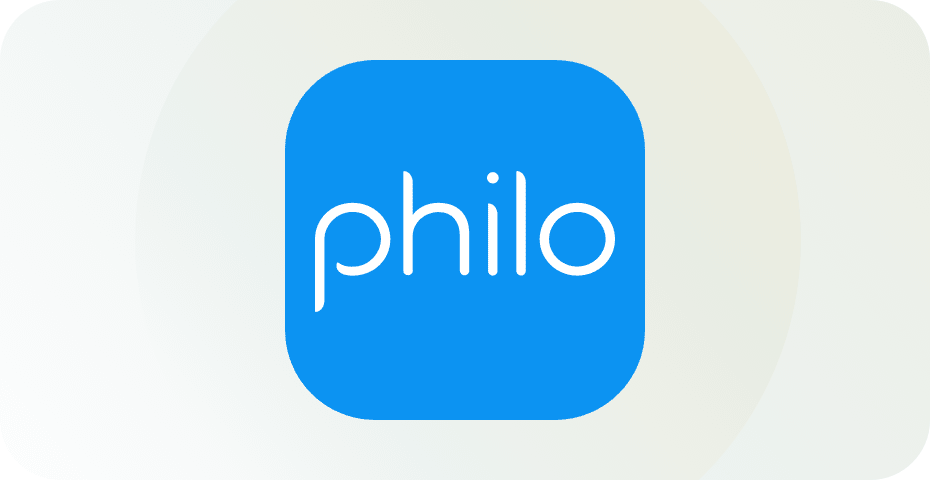 Logotipo de Philo TV.