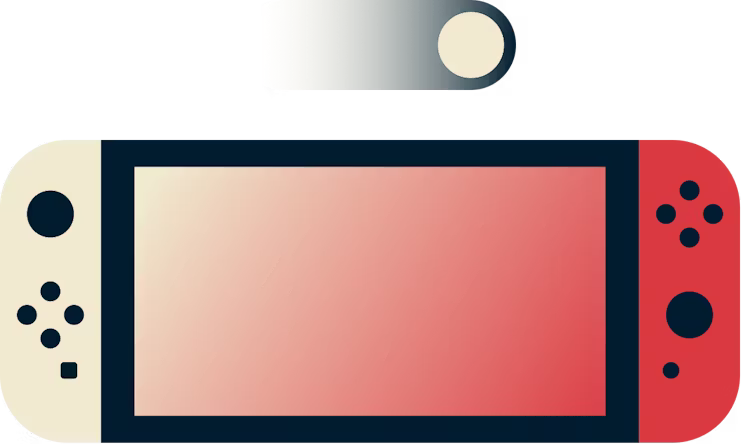 Eine Nintendo Switch.