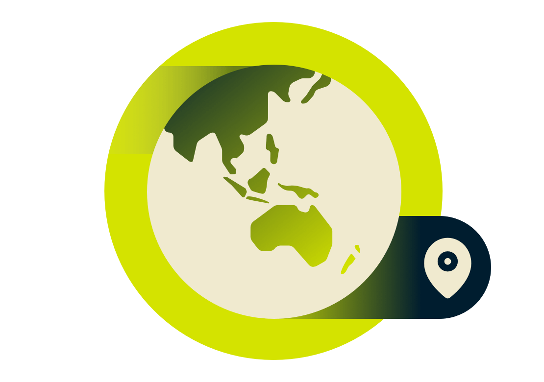 Localisations serveurs globales.