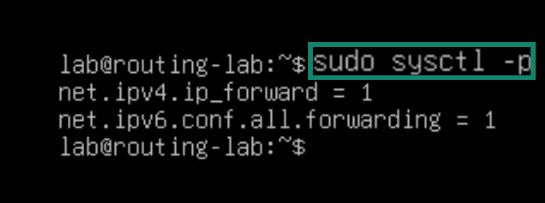 How to reload Linux sysctl changes.