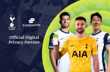 ExpressVPN, 토트넘 파트너십으로 팬들에게 디지털 프라이버시 및 보안 제공