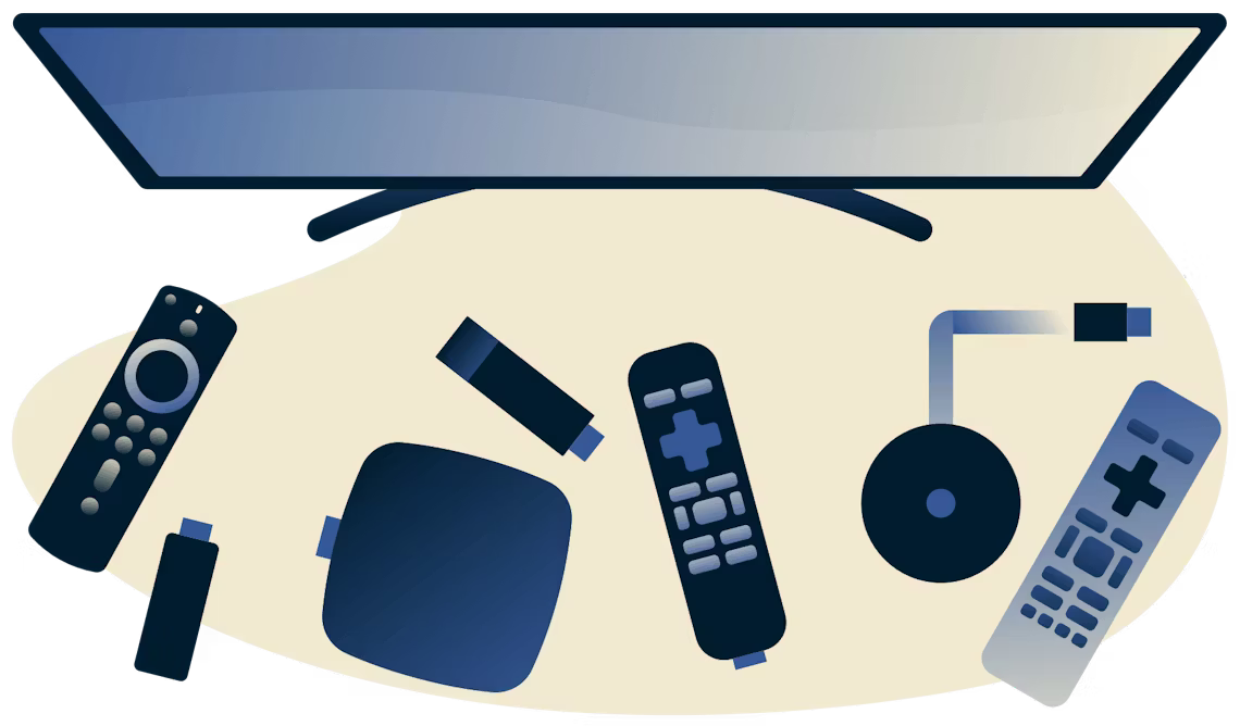 VPN para Android TV que permite la duplicación de pantalla y el casting.