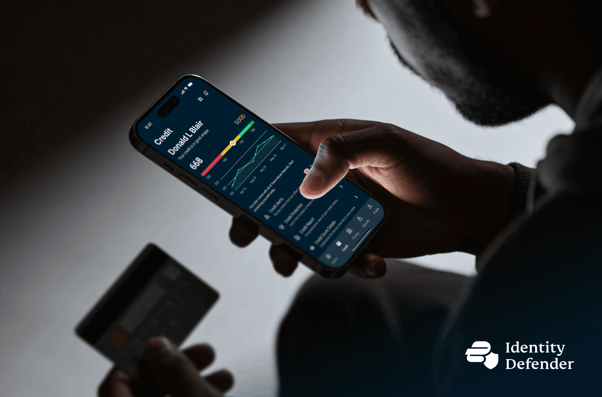 Lifestyle image of ExpressVPN Identity Defender.